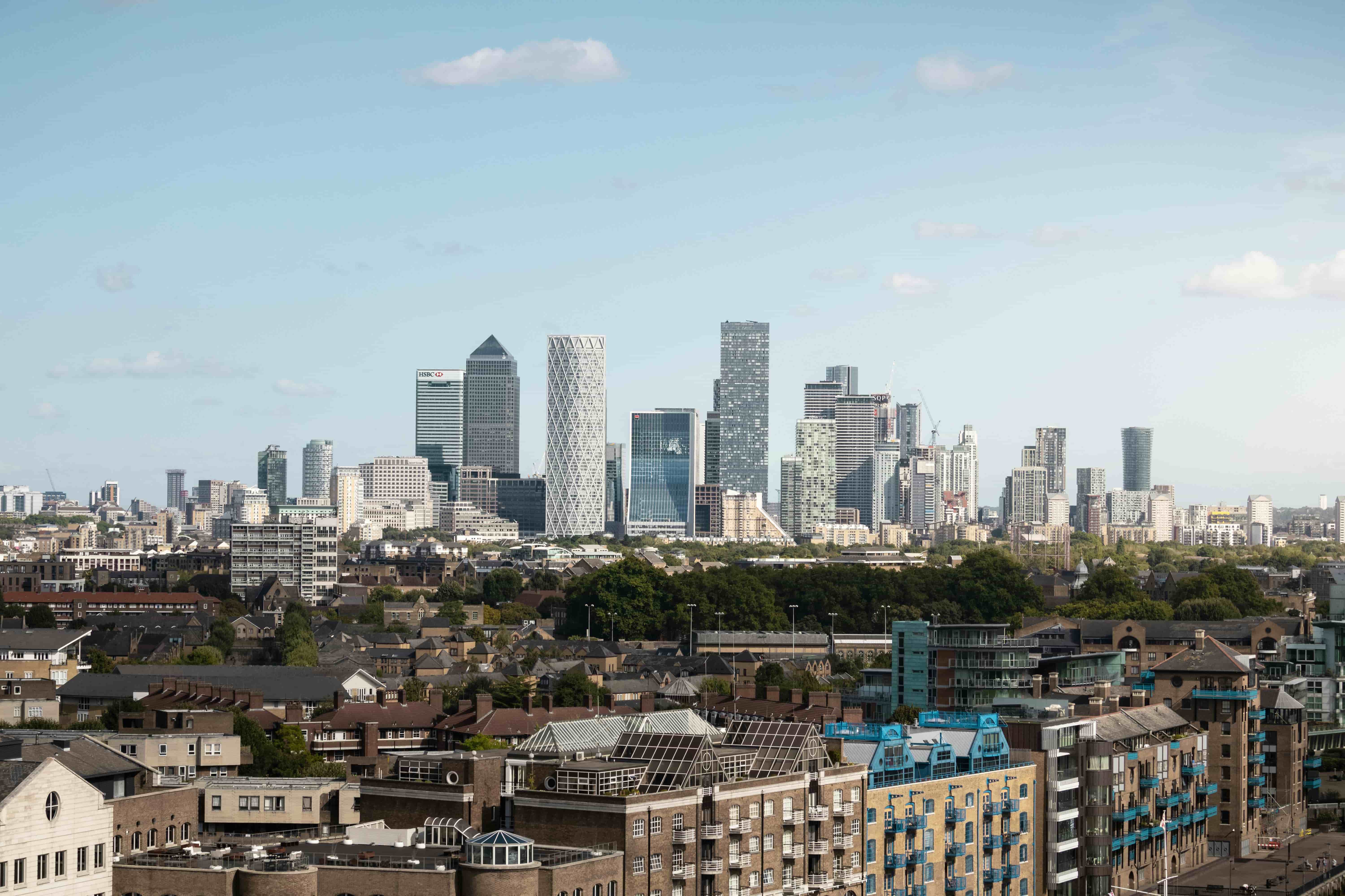 Aerial Photography of City Buildings under the Sky